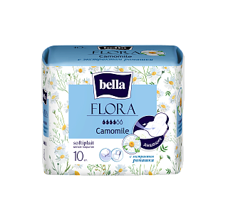 Белла прокладки Flora экстр ромашки N10 (БеллаДон)