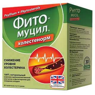 Фитомуцил Холестенорм пак 5г N30 (ФармаМед)
