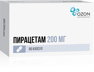 Пирацетам капс 200мг N60 (Озон)