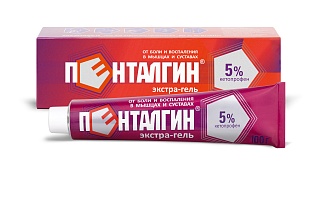 Пенталгин экстра-гель гель 5% 100г (ОТИСИ)