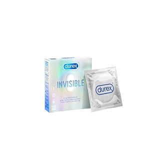 Дюрекс презервативы invisible XXL N3 (Рекитт Бенкизер)
