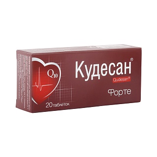 Кудесан Кардио Форте таб 0,4г N20 (Русфик)