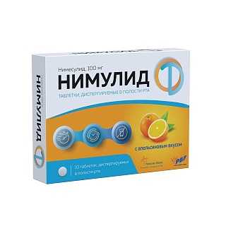 Нимулид таб линг 100мг N10 (Панбио)