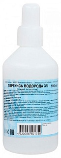 Перекись водорода 3% 100мл (Экотекс)