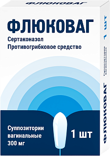 Флюковаг супп ваг 300мг N1 (Альтфарм)