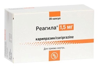 Реагила капс 1,5мг N28 (Гедеон Рихтер)