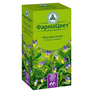 Купить фиалки трава ф/п 1,5г n20 (европлант) Фиалки трава ф/п 1,5г N20 (Европлант)