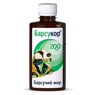 Барсукор Барсучий жир 200мл (Зелдис)