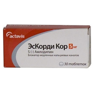 ЭсКорди Кор таб 5мг N30 (Тева)