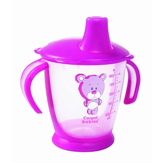 Канпол поильник непроливайка Медвеж от 9мес 180мл 31/500 (Канпол)