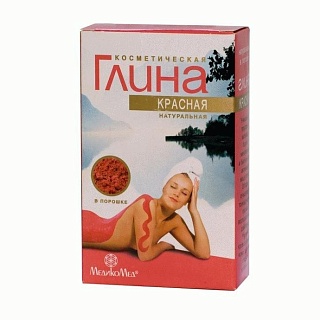 Глина красная косметическая 100г (Медикомед)