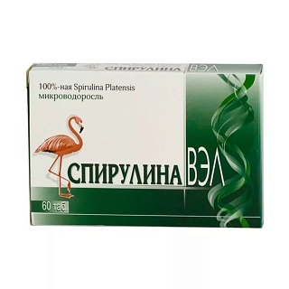 Спирулина Вэл таб N60 (В-Мин)