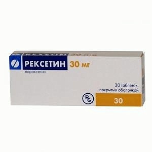 Рексетин таб 30мг N30 (Гедеон)