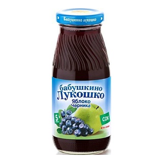 Купить бл сок яблоко/черника 200мл (комплекс-агро) БЛ Сок яблоко/черника 200мл (Комплекс-Агро)