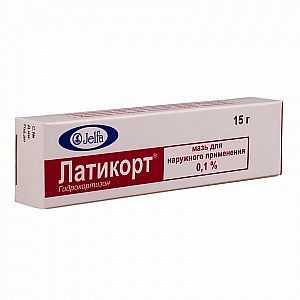 Латикорт мазь 0,1% 15г (Бауш)