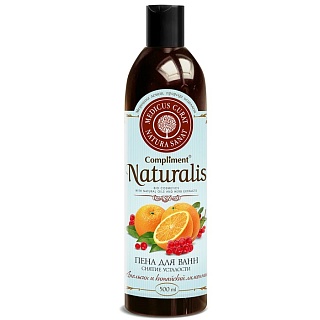 Комплимент Naturalis пена д/ванны апельсин/кит лимонник 500мл(Стелла)