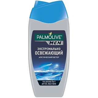 Палмолив гель д/душа+шампунь д/мужчин 250мл (Колгейт)