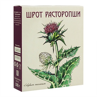 Расторопша шрот 100г (Натурмасла)