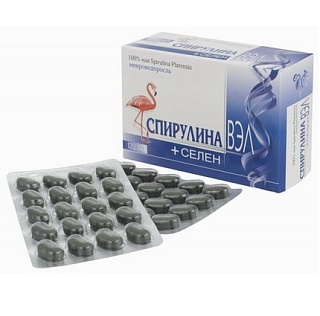 Спирулина Вэл+селен таб N120 (В-Мин)