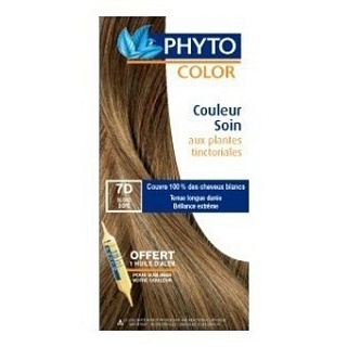 Фитоколор 7D краска д/волос золотистый блонд 60+40+25 мл(АлесГроуп (Франция))